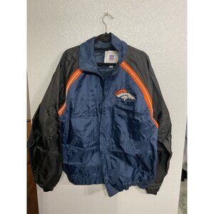 NFL Denver Broncos Heavyweight Windbreaker Size XL Gently Used